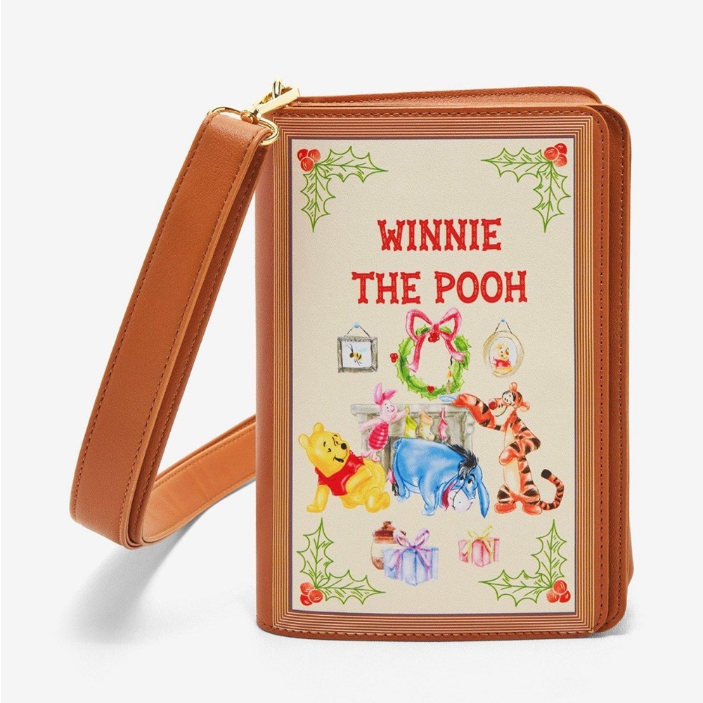 Loungefly NWT Disney Winnie The Pooh Book crossbody bag - Picture 2 of 4